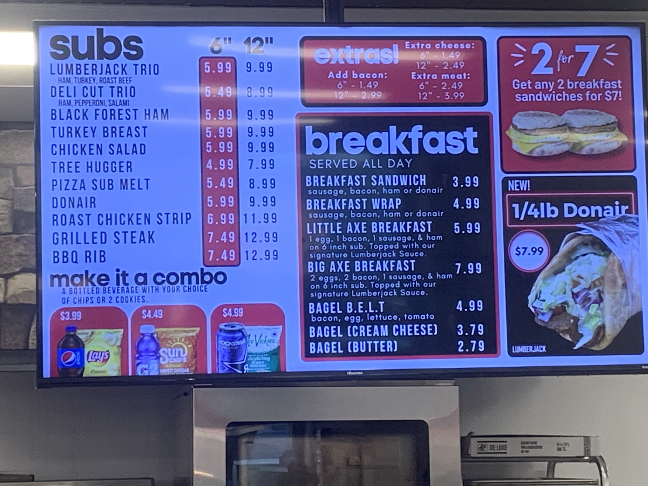 Photo of Lumberjack Subs - 10 Main St W, Saint John, NB E2M 3N1